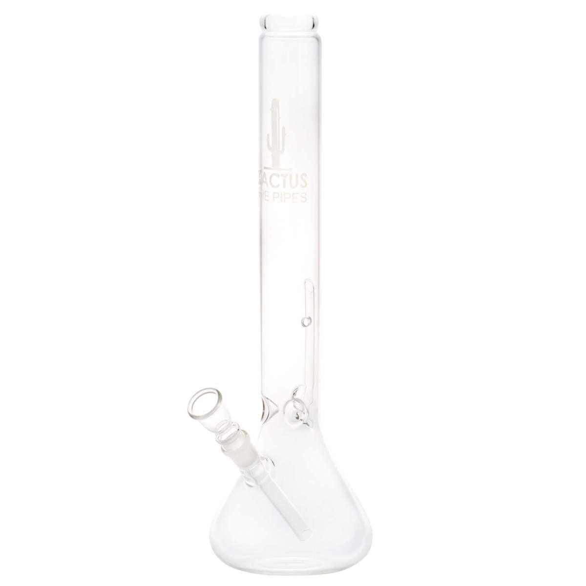 Cactus Glass Beaker Bong - Height 44cm (01083)