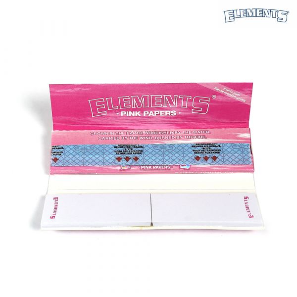 ELEMENTS PINK KINGSIZE SLIM CONNOISSEUR
