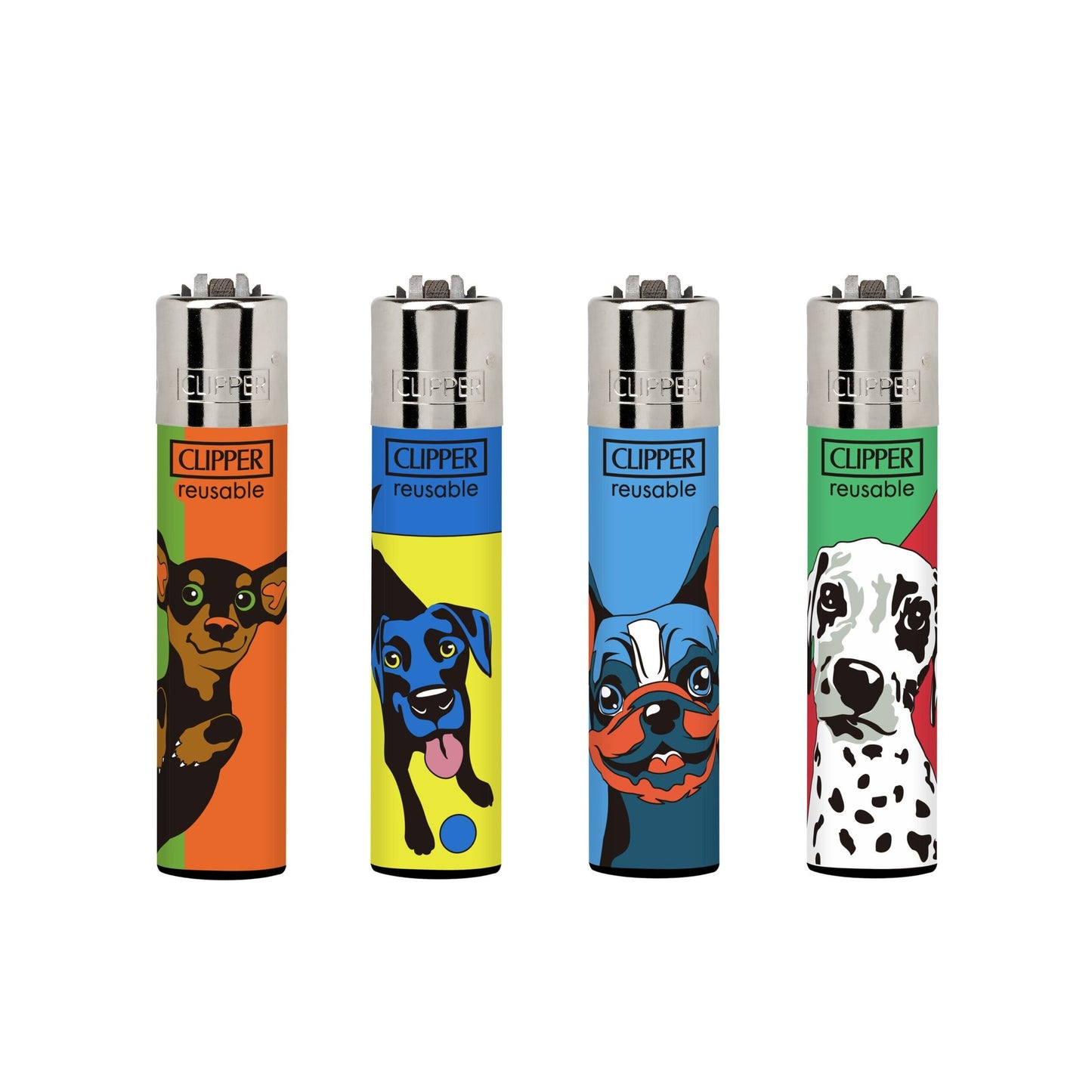 CLIPPER LIGHTERS - POP ART DOGS