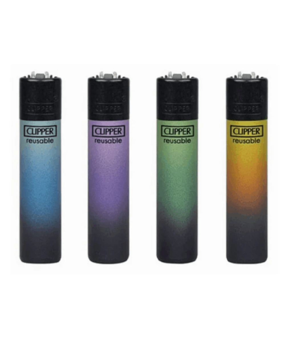 CLIPPER LIGHTERS - MICRO SIZE - COLOUR GRADIENT