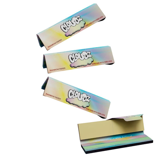 CLOUDZ - RAINBOW - KING SIZE PAPERS WITH TIPS