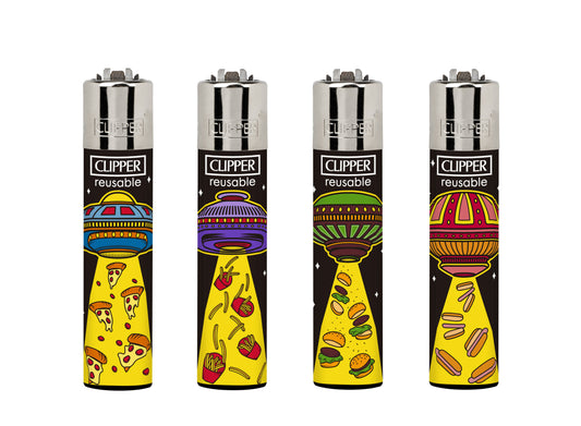 CLIPPER LIGHTERS - FAST FOOD UFO'S