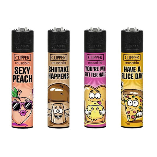 CLIPPER LIGHTERS - FOOD SLOGANS