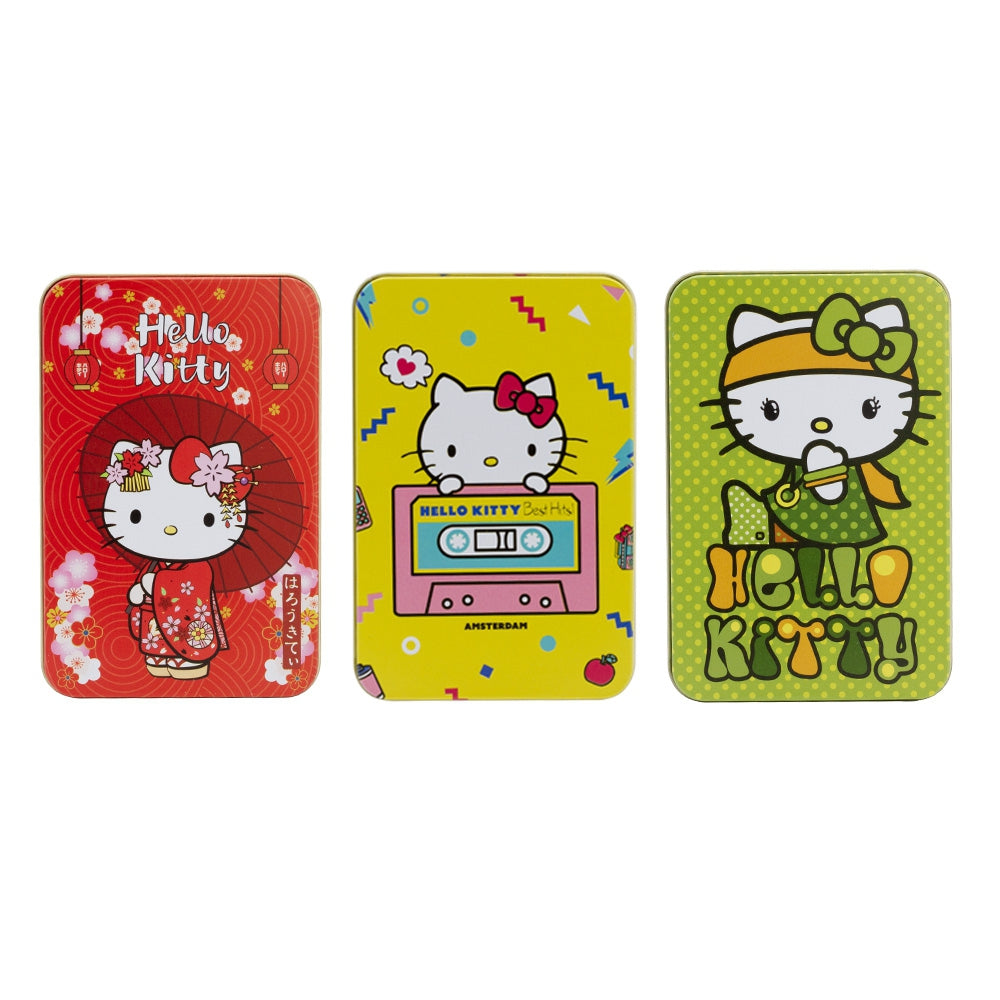 HELLO KITTY LARGE TOBACCO TINS BY G-ROLLZ - 9 DIFFERENT DESIGNS - STORAGE BOXES