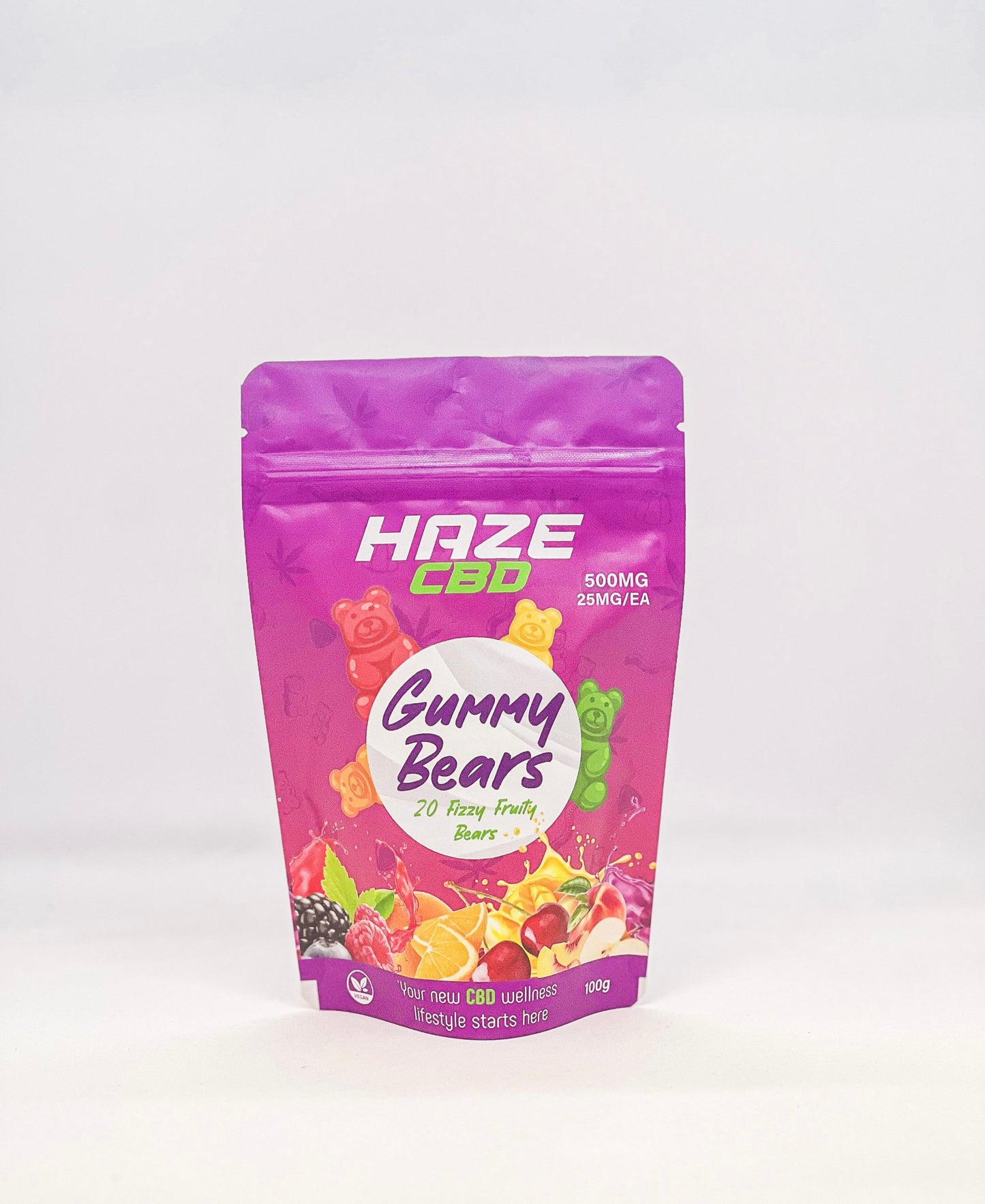 HAZE 500mg CBD GUMMY BEARS