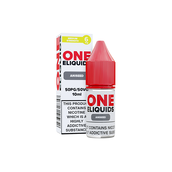 6mg One E-Liquids 10ml (50VG/50PG)