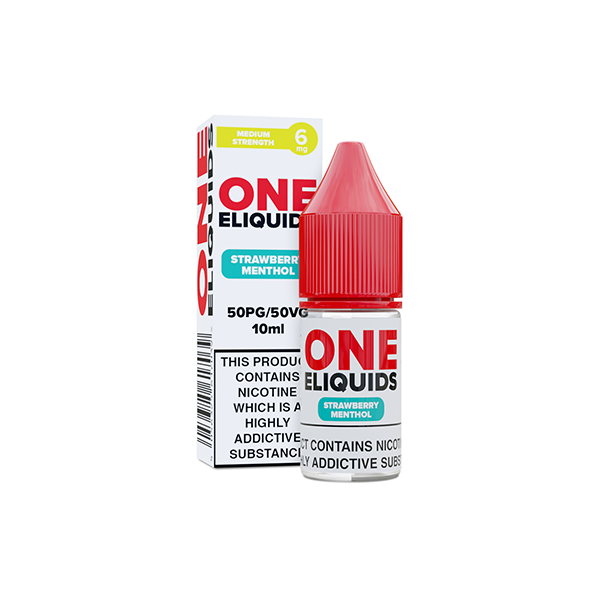 6mg One E-Liquids 10ml (50VG/50PG)