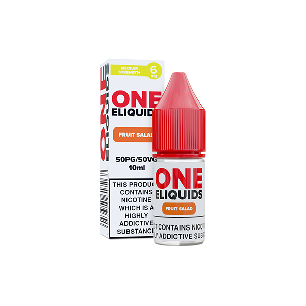 6mg One E-Liquids 10ml (50VG/50PG)
