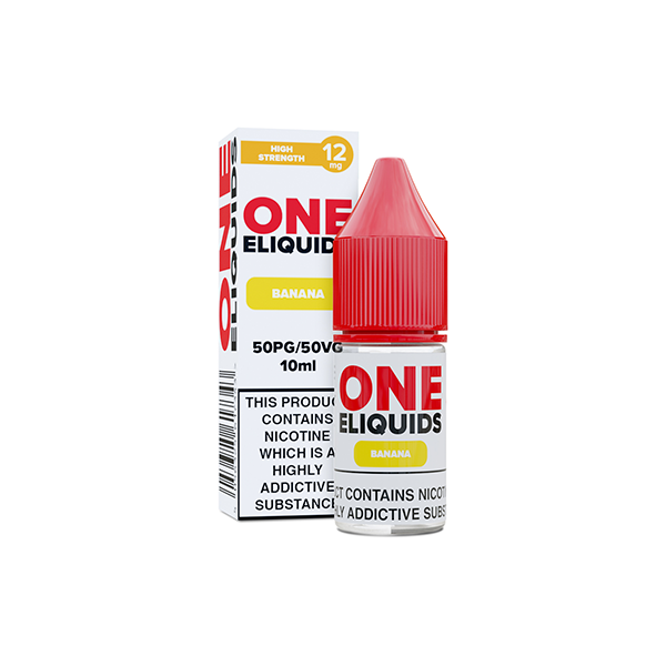 12mg One E-Liquids 10ml (50VG/50PG)