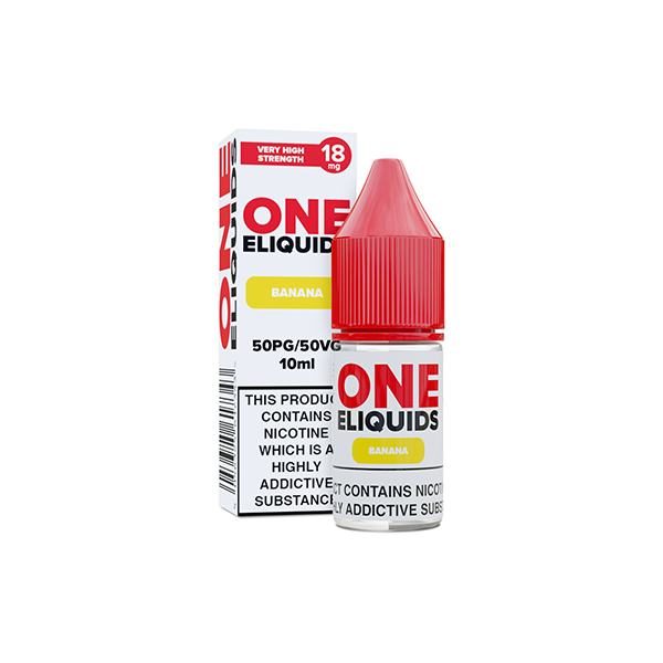 18mg One E-Liquids 10ml (50VG/50PG)