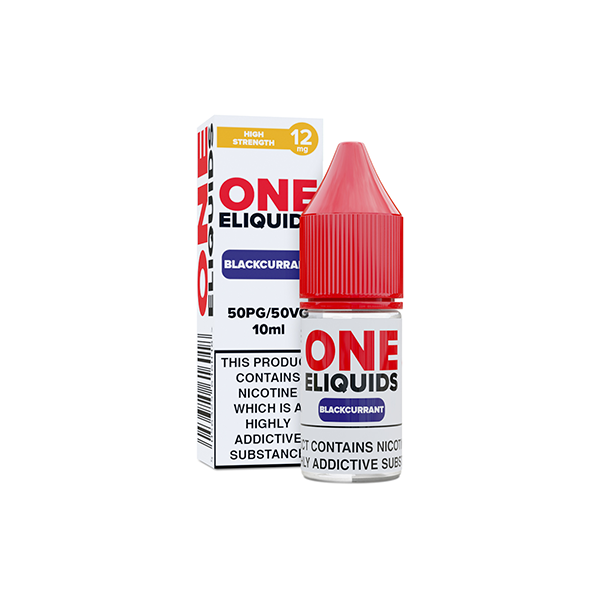 12mg One E-Liquids 10ml (50VG/50PG)