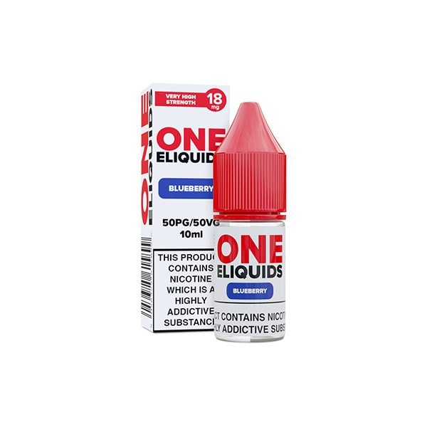 18mg One E-Liquids 10ml (50VG/50PG)