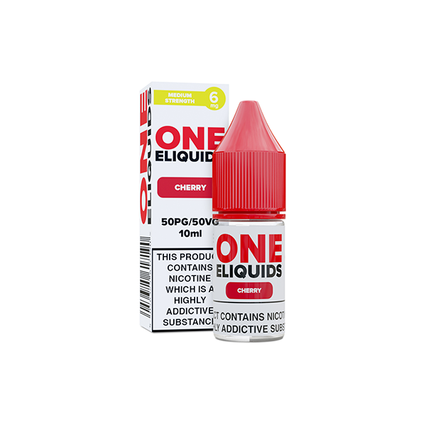 6mg One E-Liquids 10ml (50VG/50PG)