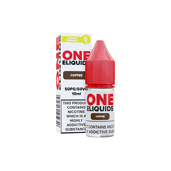 6mg One E-Liquids 10ml (50VG/50PG)