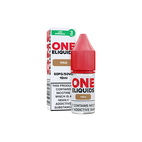 3mg One E-Liquids 10ml (50VG/50PG)