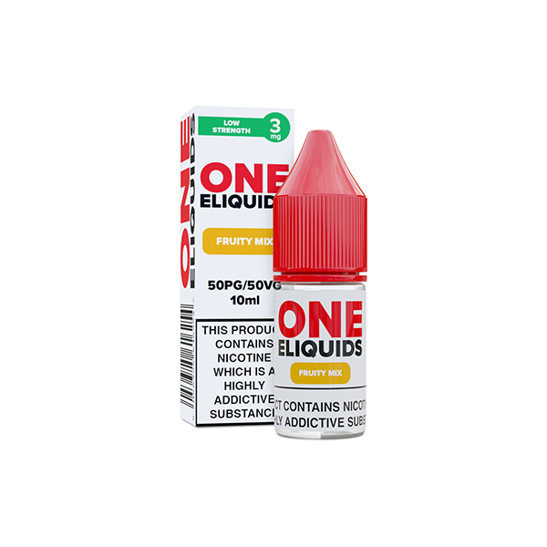 3mg One E-Liquids 10ml (50VG/50PG)