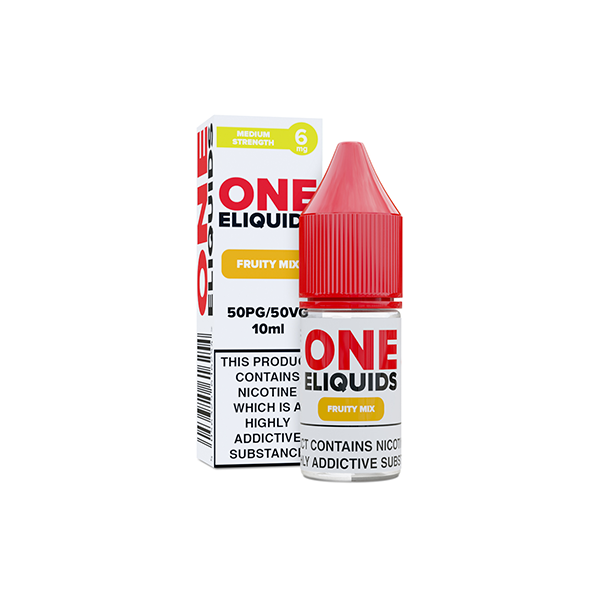 6mg One E-Liquids 10ml (50VG/50PG)