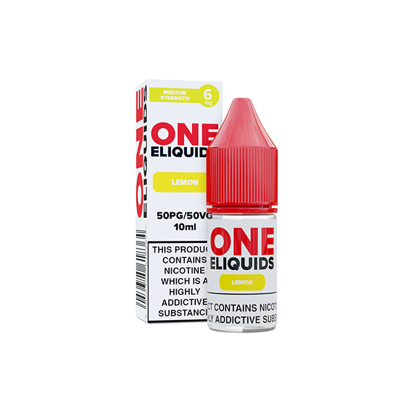 6mg One E-Liquids 10ml (50VG/50PG)
