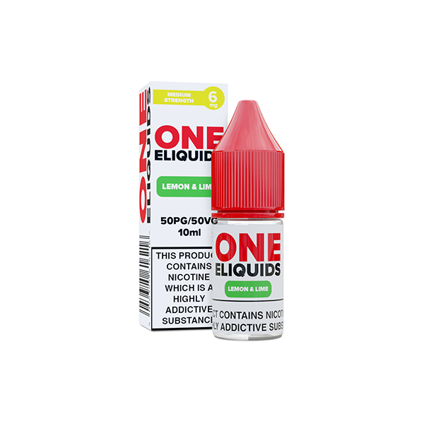 6mg One E-Liquids 10ml (50VG/50PG)