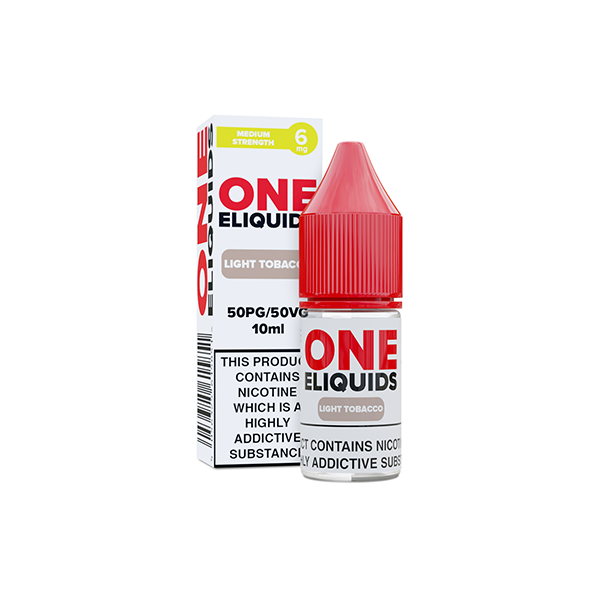 6mg One E-Liquids 10ml (50VG/50PG)
