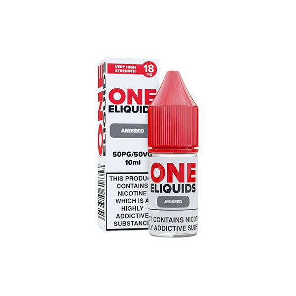18mg One E-Liquids 10ml (50VG/50PG)