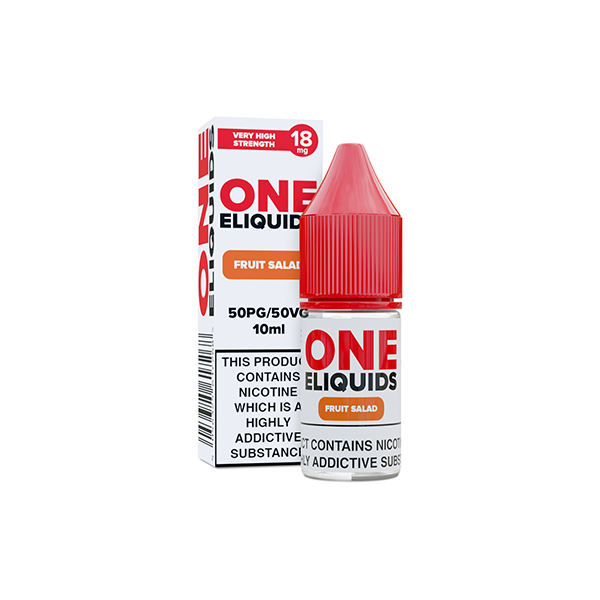 18mg One E-Liquids 10ml (50VG/50PG)