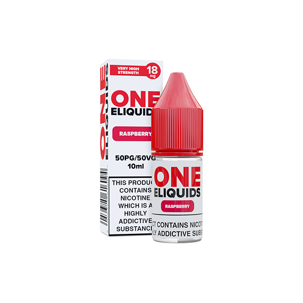 18mg One E-Liquids 10ml (50VG/50PG)