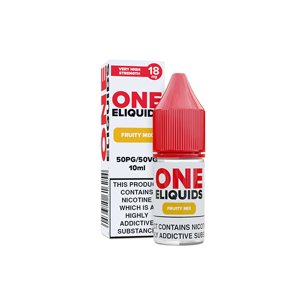 18mg One E-Liquids 10ml (50VG/50PG)