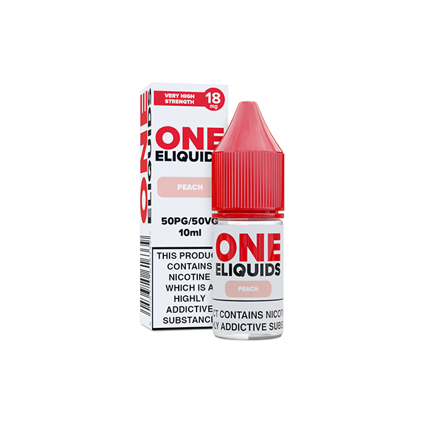18mg One E-Liquids 10ml (50VG/50PG)