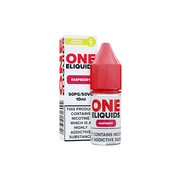 6mg One E-Liquids 10ml (50VG/50PG)