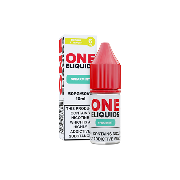 6mg One E-Liquids 10ml (50VG/50PG)