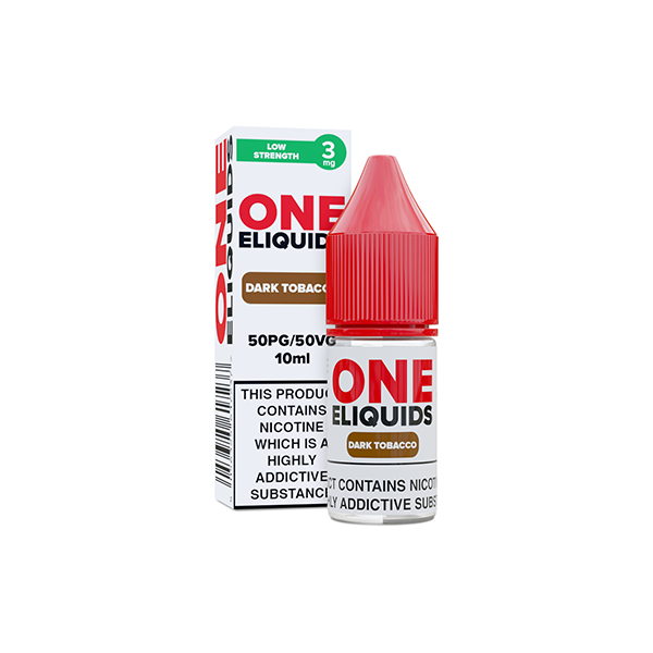 3mg One E-Liquids 10ml (50VG/50PG)