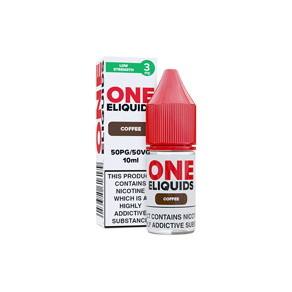 3mg One E-Liquids 10ml (50VG/50PG)