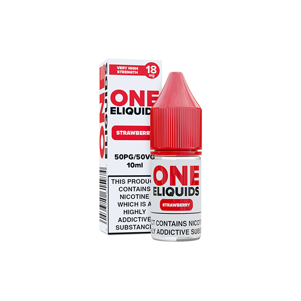 18mg One E-Liquids 10ml (50VG/50PG)
