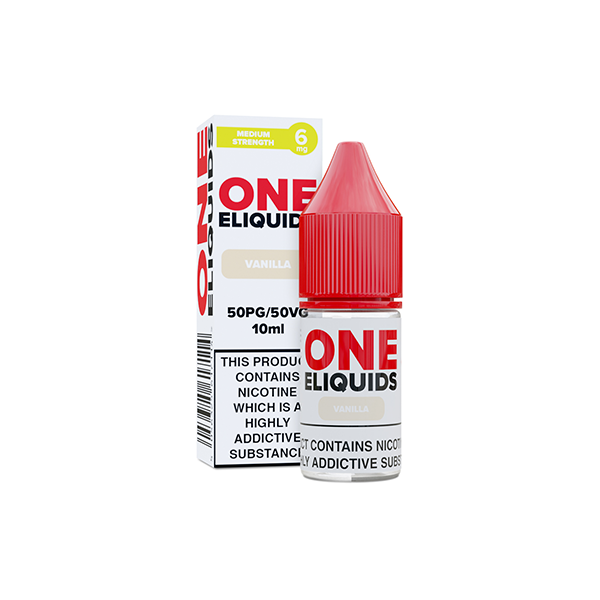 6mg One E-Liquids 10ml (50VG/50PG)
