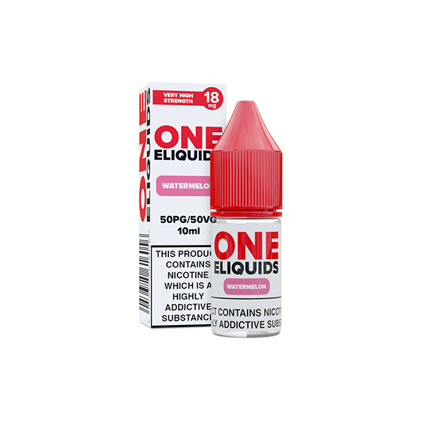 18mg One E-Liquids 10ml (50VG/50PG)