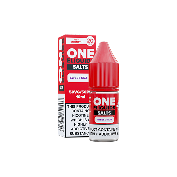 20mg One E-Liquids 10ml (50VG/50PG)