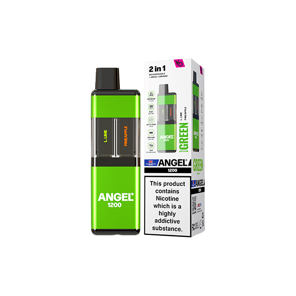 20mg Angel 1200 2in1 Dual Prefilled Pod Kit 1200 Puffs