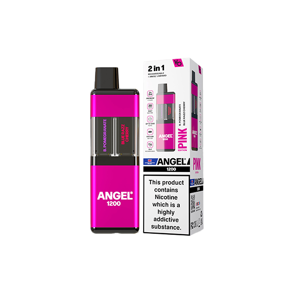 20mg Angel 1200 2in1 Dual Prefilled Pod Kit 1200 Puffs