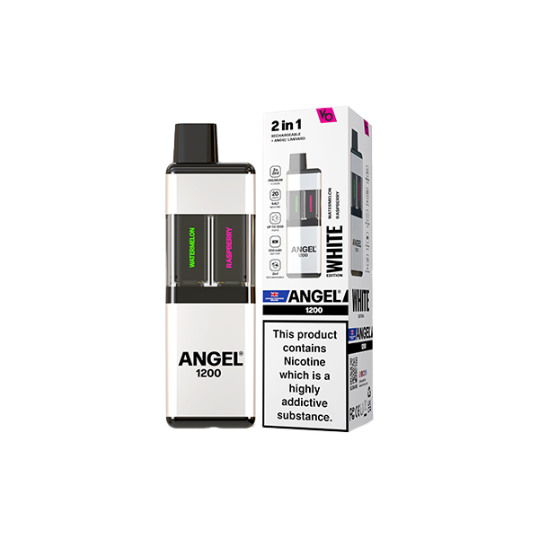 20mg Angel 1200 2in1 Dual Prefilled Pod Kit 1200 Puffs