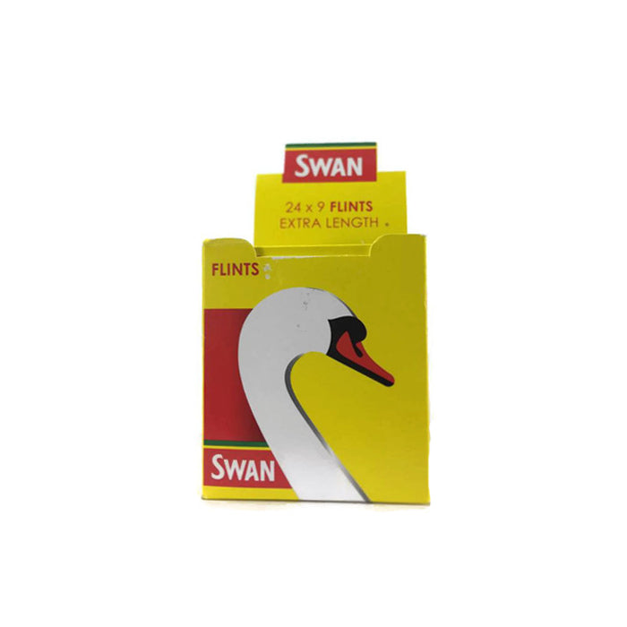 24 x 9 Swan Extra Length Flints - FULL BOX OF 24 PACKS