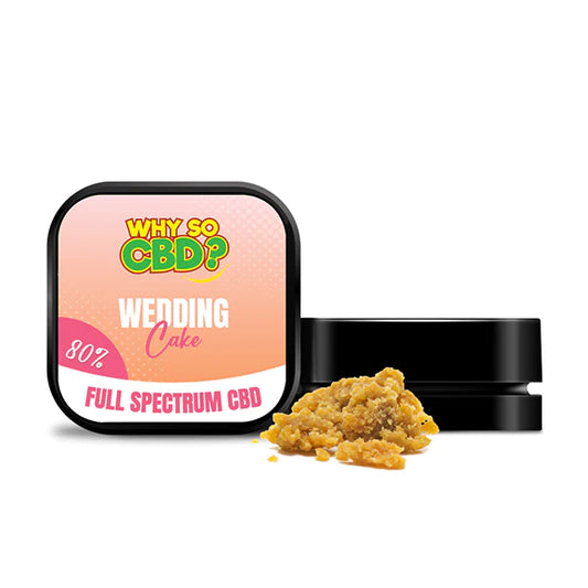 WHY SO CBD - CBD CRUMBLE 1g - TERPENE INFUSED - CHOOSE FLAVOUR