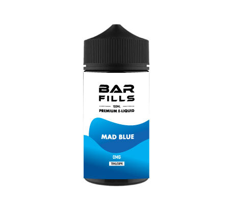 BAR FILLS 100ml SHORTFILL E-LIQUIDS