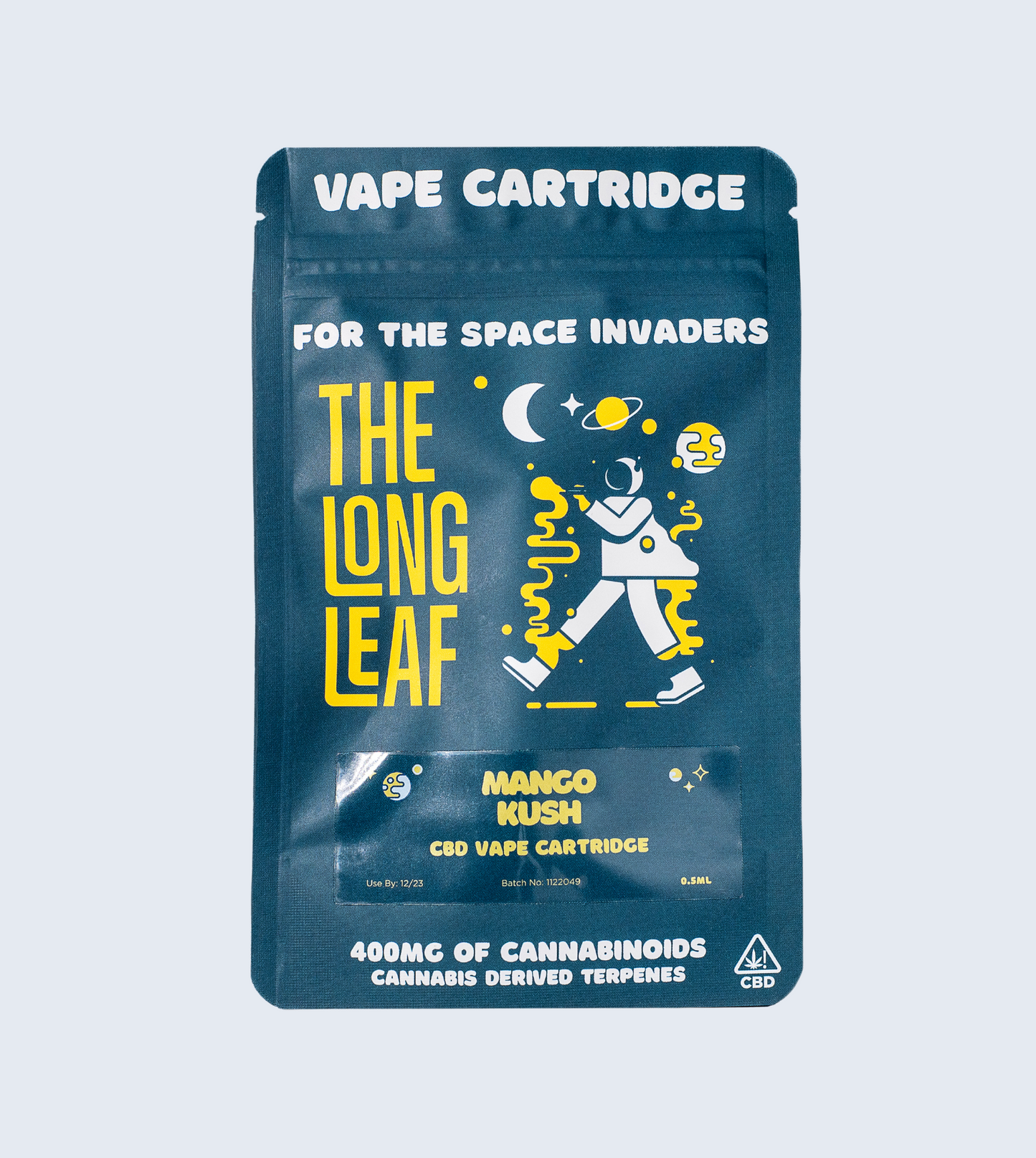 THE LONG LEAF 400mg CBD VAPE CARTRIDGES - FULL SPECTRUM - CHOOSE FLAVOUR