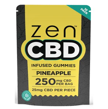 ZEN CBD - 250MG CBD GUMMIES
