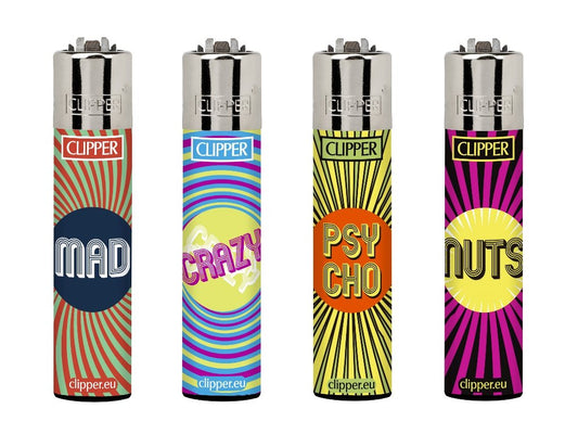 CLIPPER LIGHTERS - CRAZY WORDS