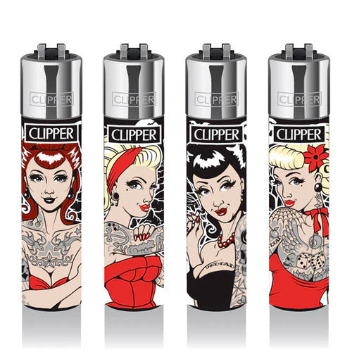 CLIPPER LIGHTERS - TATTOO ROCKABILLY GIRLS