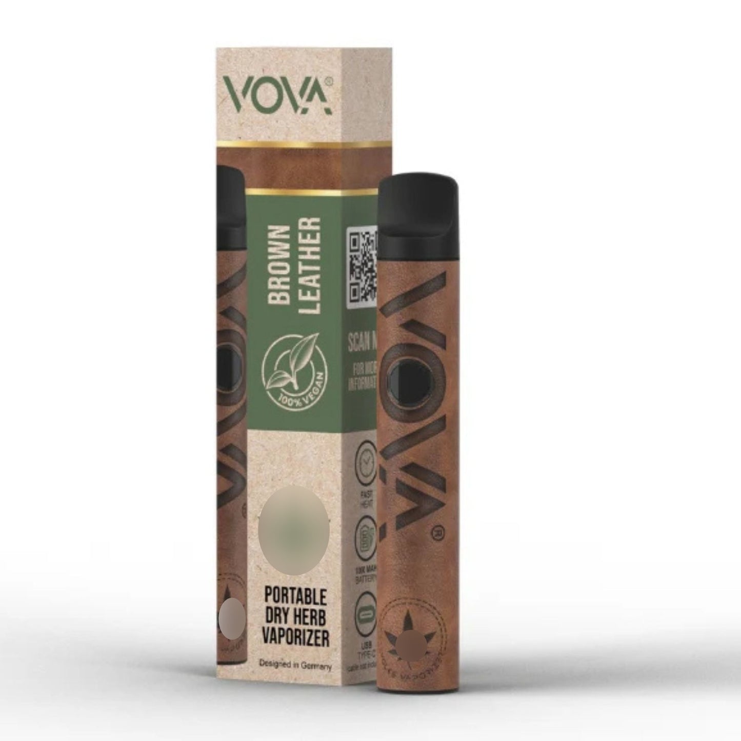 VOVA DRY HERB VAPORIZER - SLEEK DESIGN
