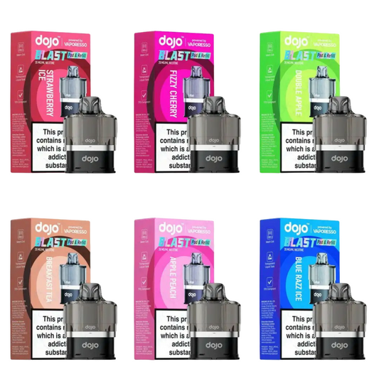 VAPORESSO DOJO BLAST 6000 - PRE-FILLED 20mg PODS