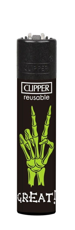 CLIPPER LIGHTERS - SKELETON BONE HANDS